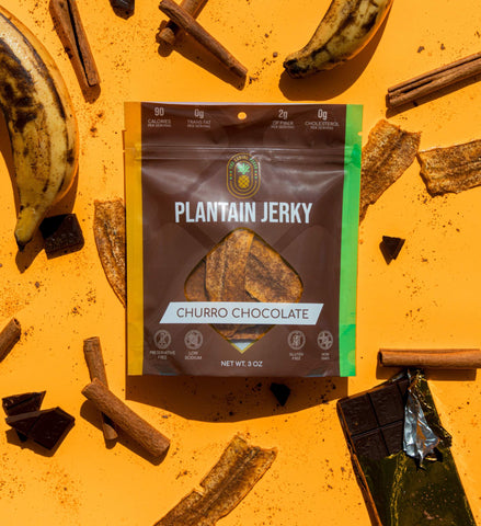 Churro Chocolate Plantain Jerky (2 bags)